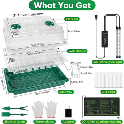 BlumWay 4-in-1 Seed Starter Tray - Image 3