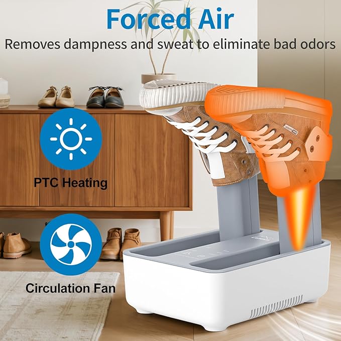 Boot Dryer Shoe Dryer for Work Boots Sneakers and Gloves, - Image 7
