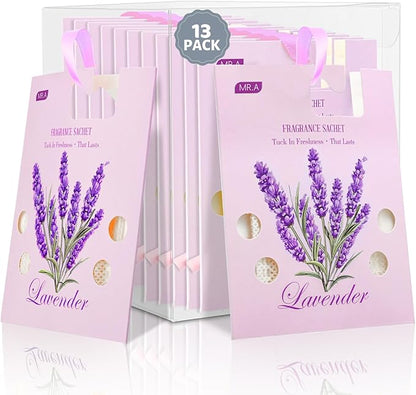 13Packs Lavender Scented Sachets, Fragrance Sachet Bags by MR.A
