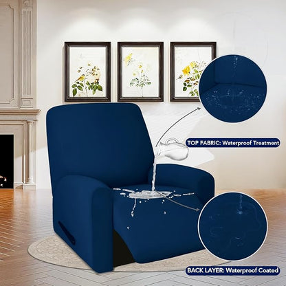 PureFit 100% Dual Waterproof Recliner Cover, Waterproof Couch Cover - Image 3