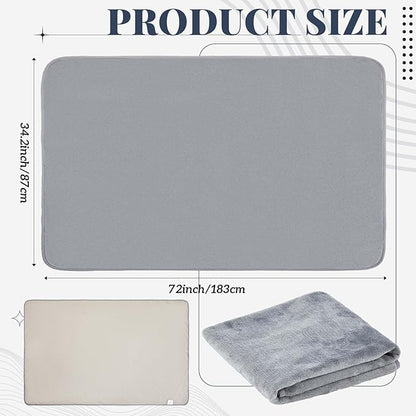 1 Pcs Couples Waterproof Mat Lover Reusable Stainproof Blanket Quiet Easy Use - Image 2
