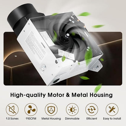 FEITON Bathroom Exhaust Fan - Image 5