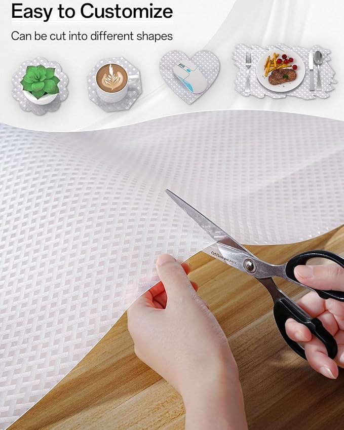Shelf and Drawer Liner for Kitchen Cabinet, Non-Adhesive 24in x 360in - Image 6