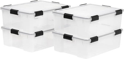 IRIS USA 41 Quart WEATHERPRO Plastic Storage Box by IRISUSA
