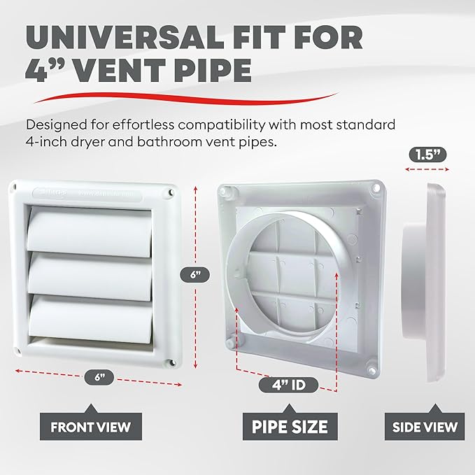 Deflecto Fresh Air Intake Vent Hood - Image 3