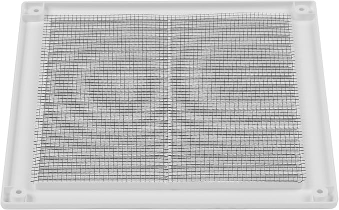 8" x 8" Square Air Vent Cover – White Plastic Vent Deflector - Image 8
