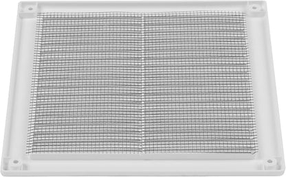 8" x 8" Square Air Vent Cover – White Plastic Vent Deflector - Image 8