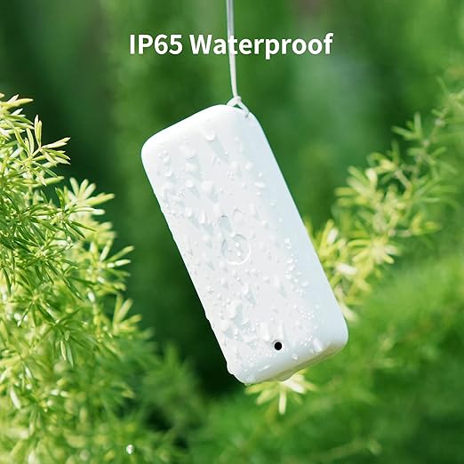 SwitchBot IP65 Indoor Outdoor Hygrometer Thermometer Wireless, 394ft Bluetooth - Image 2