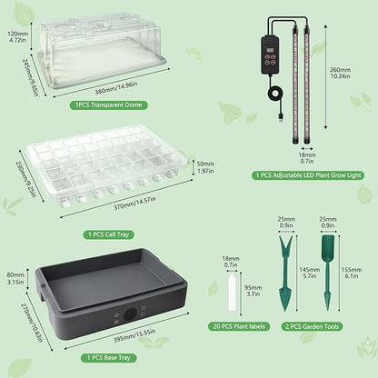 40-Cell Self-Watering Seed Starter Tray - Image 3