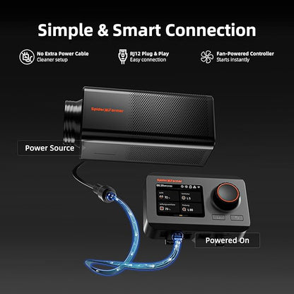 Spider Farmer 6 inch inline fan - Image 4