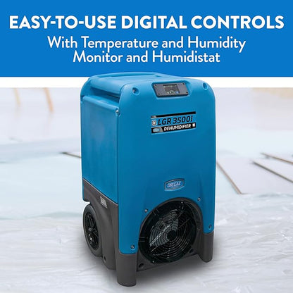 Dri-Eaz LGR 3500i Industrial Dehumidifier w/Pump, Portable Commercial - Image 2