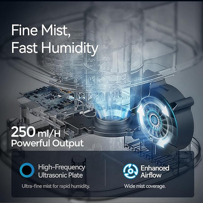 Automatic Humidifiers for Bedroom Large Room, 4.5L Cool Mist Humidifier for - Image 6