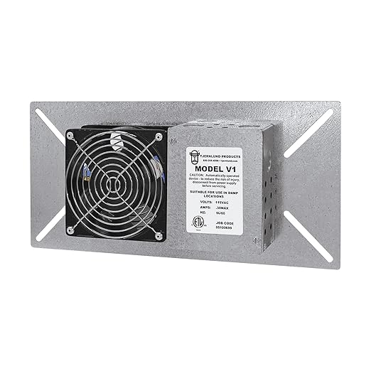 Tjernlund V1 UnderAire Crawlspace Ventilator Fan Moisture Mold Reducing by Tjernlund