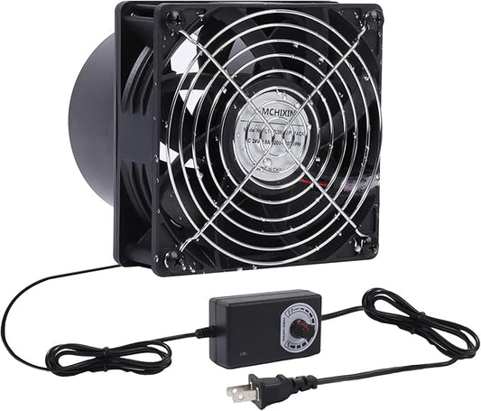 4.72" High-Speed Axial Exhaust Duct Fan by AMCHIXIN