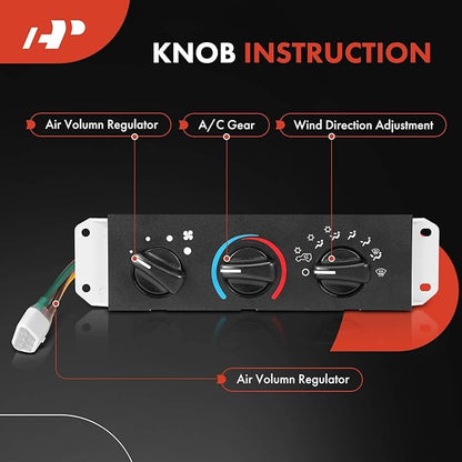 A-Premium HVAC Heater Climate Control Panel Compatible - Image 3