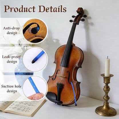 Violin Humidifier, Rubber Portable Violin and Viola Moisture F Hole Humidifier - Image 4