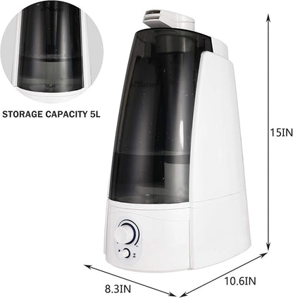 TRY & DO Plant Humidifier Indoor Double Nozzle Multi Air Humidifier - Image 6