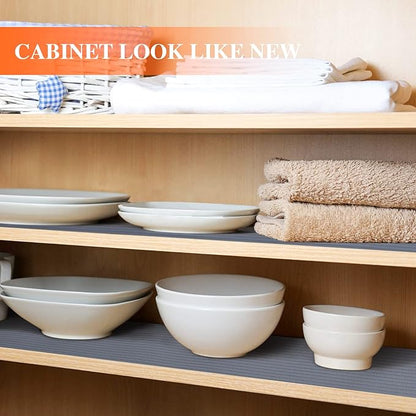 Shelf Liners for Kitchen Cabinets, Non-Adhesive, 12Inch x 30Ft, Non-Slip - Image 3