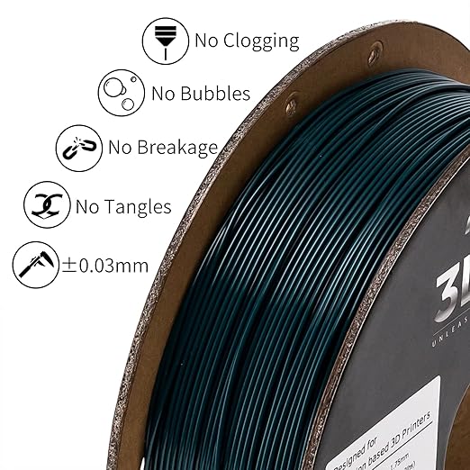 INLAND Micro Center PLA+ 3D Printing Filament 1.75mm - Image 3