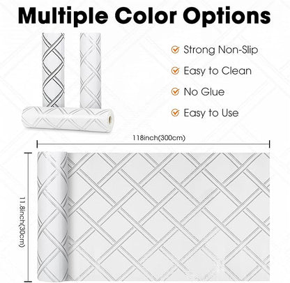 Drawer and Shelf Liner for Kitchen Cabinets Non-Adhesive, Non-Slip Cabinet - Image 6
