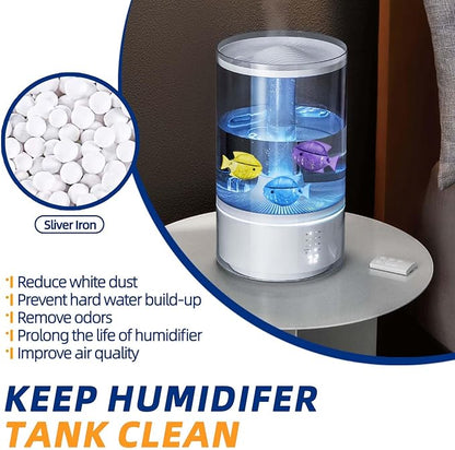 Humidifier Cleaner Fish, Tank Cleaning Cartridge, Purifies Water and Eliminates - Image 4