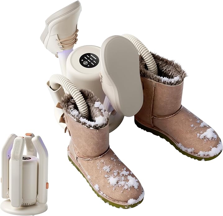 Boot Dryer, Shoe Dryer for Work Boots and Gloves, 4 Tubes by Sogee