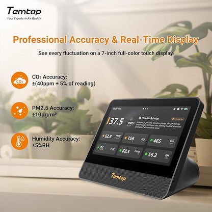 Temtop M100 2nd Gen Air Quality Monitor - Image 7