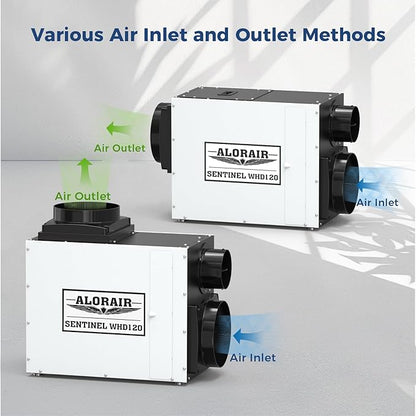 ALORAIR Whole House Dehumidifier, 104 PPD Commercial Grade Whole Home - Image 3