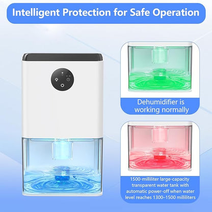 Dehumidifier, 50 OZ Small Dehumidifiers - Image 6