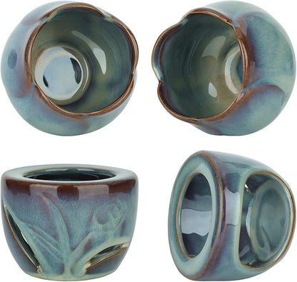 ComSaf Wax Melt Burners Essential Oil Burner Set of 2, Aromatherapy Aroma - Image 6