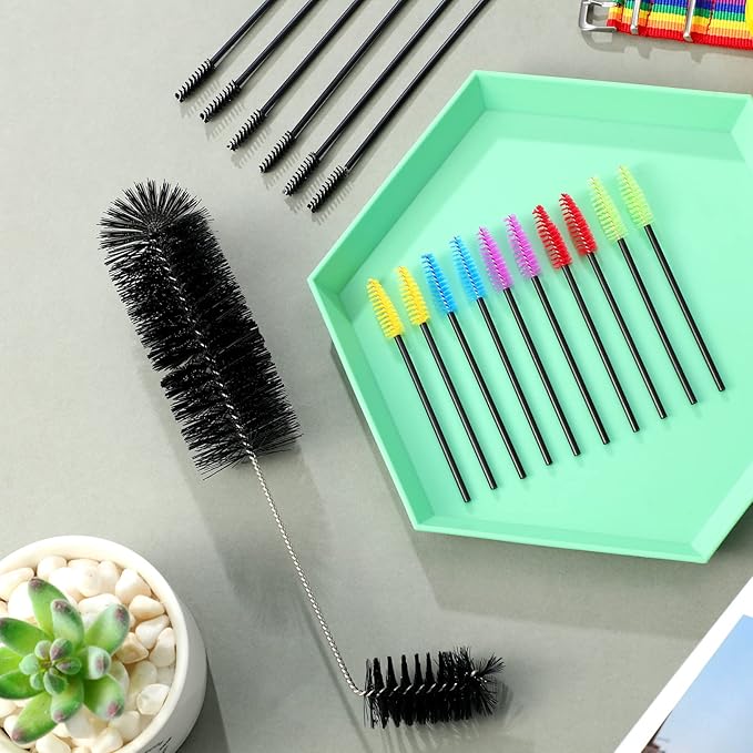 Hummingbird Feeder Cleaning Brush 19 Pieces 3 Size Mini Nylon Double Headed 2 - Image 6