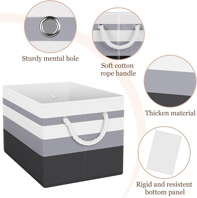 Storage Bin, Collapsible Storage Basket - Image 4