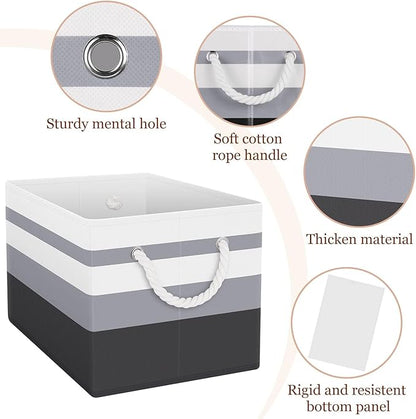 Storage Bin, Collapsible Storage Basket - Image 4