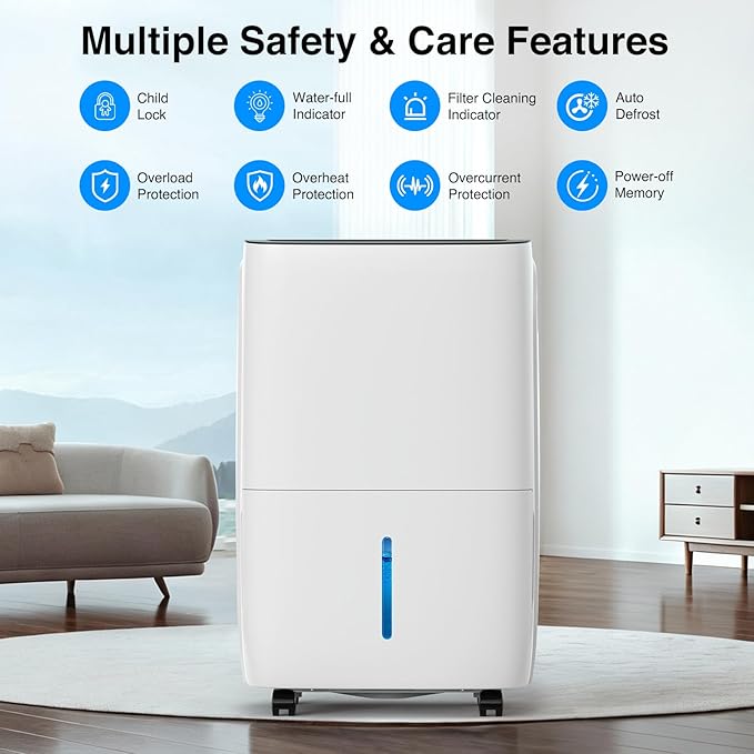 ZAFRO Dehumidifiers for Home and Basement - Image 3
