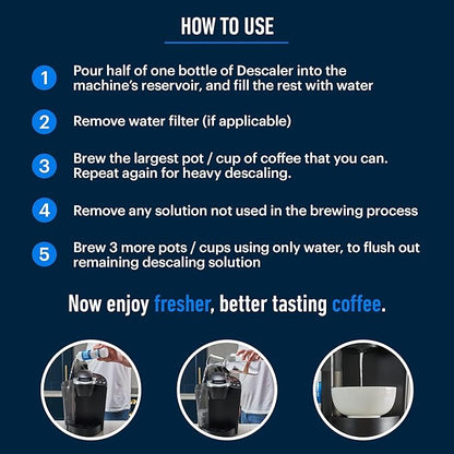 Essential Values Descaling Solution – Coffee Maker Cleaner - Image 7