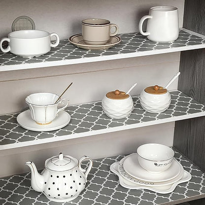 Drawer Shelf Liner Non Adhesive, Slip Resistant Easy to Clean Protect Kitchen - Image 9