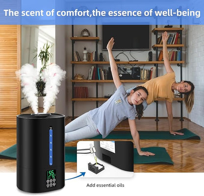 6L Humidifiers for Bedroom Large Room Home, Cool and Warm Humidifier for Plants - Image 8