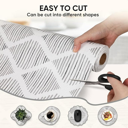 Shelf Liners Cabinet Liner Drawer Liner 12in X 13ft Non Adhesive Non-Slip Easy - Image 2