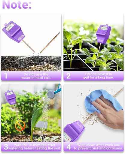 Soil Moisture Meter Tester for Plants, Hygrometer Moisture Sensor for - Image 6