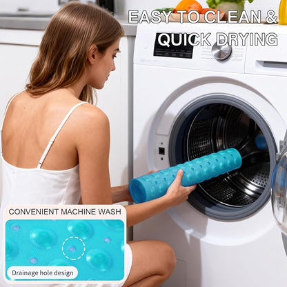 Anti-Slip Bathtub Shower mat, 39.3×15.7 inch（Approximately 100 × 40cm） Soft - Image 7