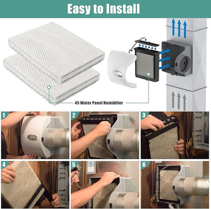 45 Water Panel Humidifier Filter Pad Replacement Compatible - Image 6