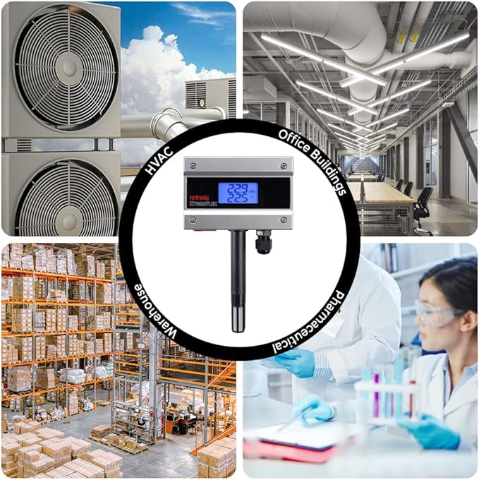 Rotronic Temperature and Humidity Transmitter Wall mount - Image 5