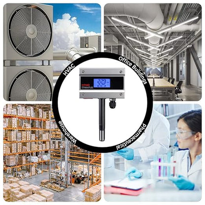 Rotronic Temperature and Humidity Transmitter curometer Wall Mount - Image 6
