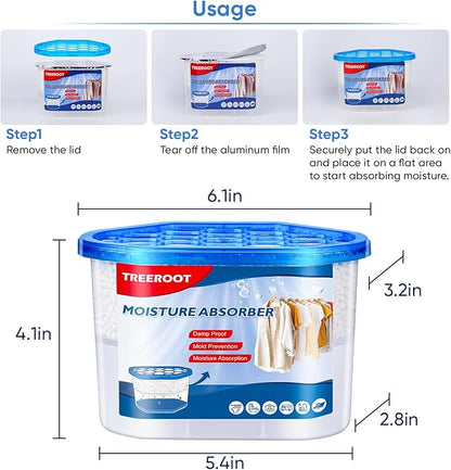 10 Pack Moisture Absorbers, 14 OZ Humidity Absorber Bucket, Moisture Absorbers - Image 9