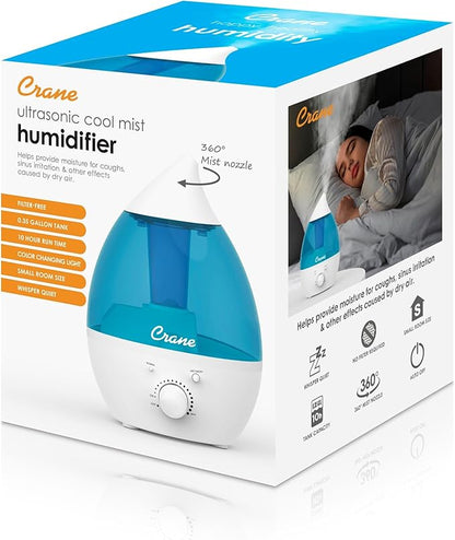 Crane Personal 1.3 Liter Ultrasonic Cool Mist Humidifier - Image 7