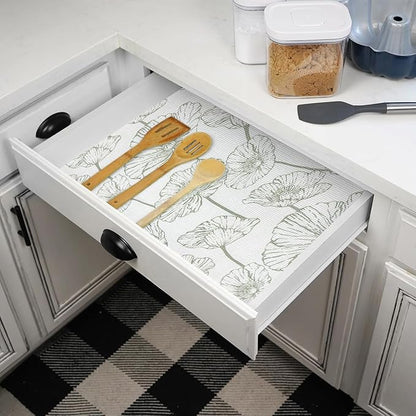 Shelf Liner for Kitchen Cabinets Non Adhesive Kitchen Drawer Liner, Non-Slip - Image 3