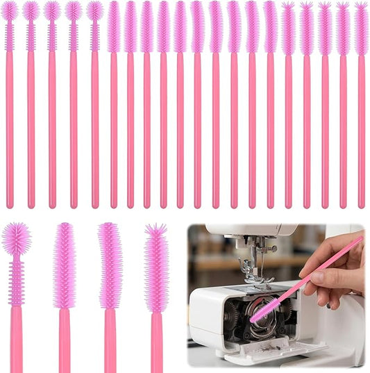 40Pcs Sewing Machine Cleaning Kit, Silicone Small Brushes by Unknown