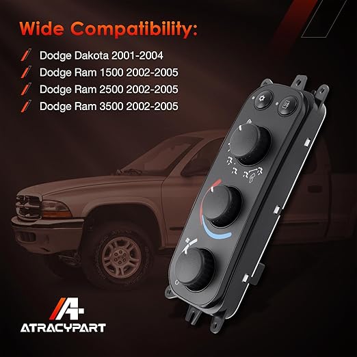 599-212 HVAC Control Module A/C Heater Climate Panel Switch Compatible - Image 2