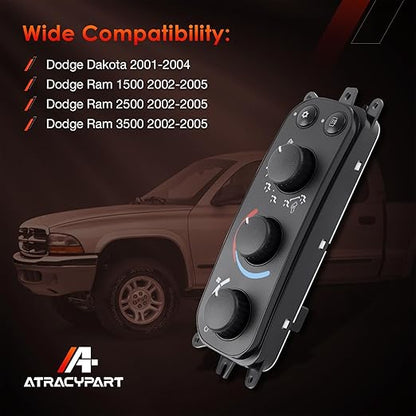 599-212 HVAC Control Module A/C Heater Climate Panel Switch Compatible - Image 2