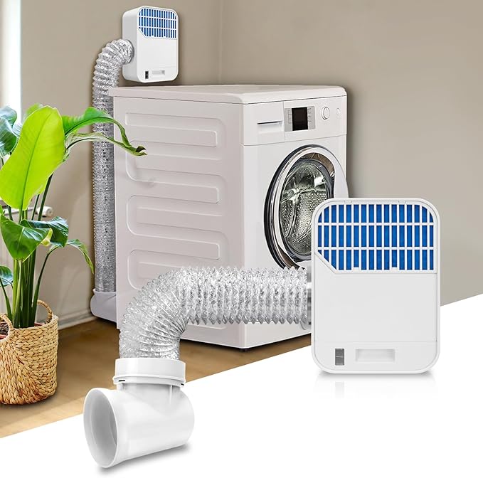 Upgraded Triple Filtration System Indoor Dryer Vent Kit, Indoor Dryer Vent by Unknown